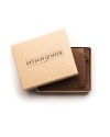 STITCH & HIDE | FRED WALLET | CAFE ** FREE SHIPPING **