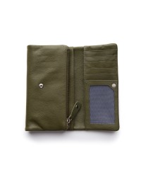 STITCH & HIDE | PAIGET WALLET | OLIVE **FREE DELIVERY**