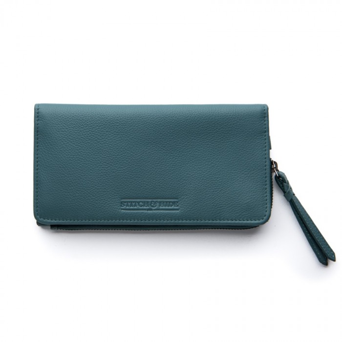 STITCH & HIDE | PENNI WALLET | TEAL | ** FREE SHIPPING **