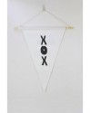 ROCK & ROLL + XOX | DOUBLE SIDED WALL FLAGS