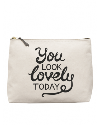 YOU LOOK LOVELY TODAY WASH BAG