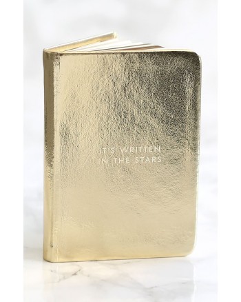 IT'S WRITTEN IN THE STARS | GOLD MINI NOTEBOOK | KATE SPADE NY