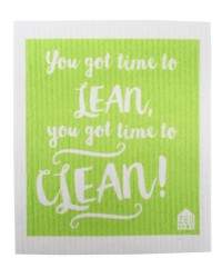 ECO DISHCLOTH | TIME TO LEAN 