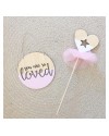 YOU ARE SO LOVED ROUND PLAQUE | 3 COLOURS