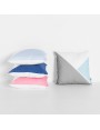 SCOUT TRIANGLE CUSHION in NAVY/GREEN